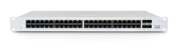 MS130-48P | Cisco Meraki MS130-48P network switch Managed L2 Gigabit Ethernet (10/100/1000) Power over Ethernet (PoE) 1U White