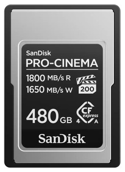 SDCFEA-480G-GN4NN | SanDisk PRO-CINEMA CFexpress Type A Card - 480GB - SDCFEA-480G-GN4NN