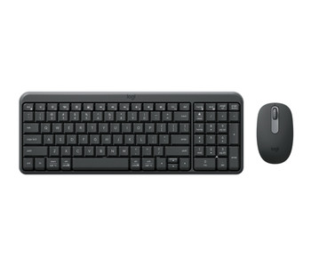 920-013510 | Logitech MK250 Compact Bluetooth Wireless Combo keyboard Mouse included Universal RF Wireless + Bluetooth QWERTY US English Graphite - 920-013510