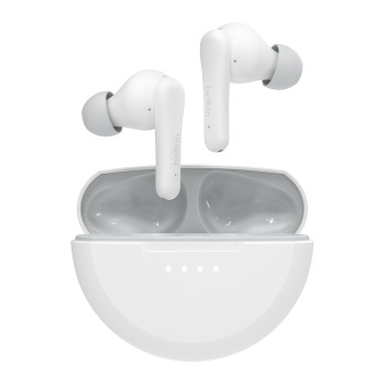 AUC011BTWH | Belkin SoundForm Nano 2 Headphones Wireless In-ear Calls/Music Micro-USB Bluetooth White - AUC011BTWH