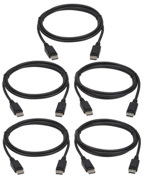 P580-006-5PK | Eaton P580-006-5PK DisplayPort cable 70.9" (1.8 m) Black