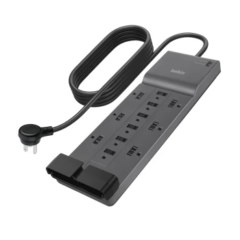 SRA009P12TT8 | Belkin Connect Black 12 AC outlet(s) 94.5" (2.4 m) - SRA009P12TT8