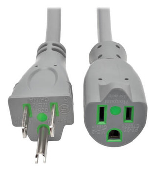 P022-015-GY-HG | Eaton P022-015-GY-HG power cable Gray 179.9" (4.57 m) NEMA 5-15PHG NEMA 5-15R