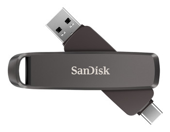 SDDDE1-256G-G46 | SanDisk Extreme PRO USB flash drive 256 GB USB Type-C/USB Type-A 3.2 Gen 2 (3.1 Gen 2) Black - SDDDE1-256G-G46
