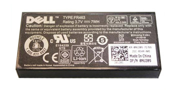 Part No: 0U8735 - Dell 3.7V 7WH Li-Ion Battery for PERC 5I