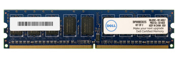 Part No: SNPKN992CK2/2G - Dell 1GB(1X1GB)800MHz PC2-6400 200-Pin 2R X8 DDR2 SDRAM DIMM NON ECC GE