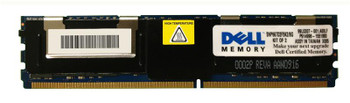 Part No: SNP667D2F5K2/8G - Dell 8GB (2X4GB) 667MHz PC2-5300 240-Pin 2RX4 ECC DDR2 SDRAM FULLY BUFFERED DIMM Dell Memory for PowerEdge Server 1900 195