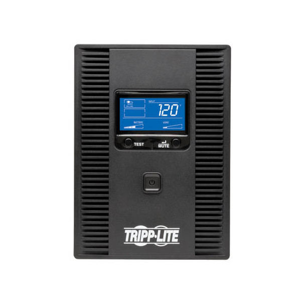 Tripp Lite SMARTPRO Series SMART1500LCDT Smart LCD 1500VA/900W Tower Line Interactive UPS System w/ LCD Display & USB Port
