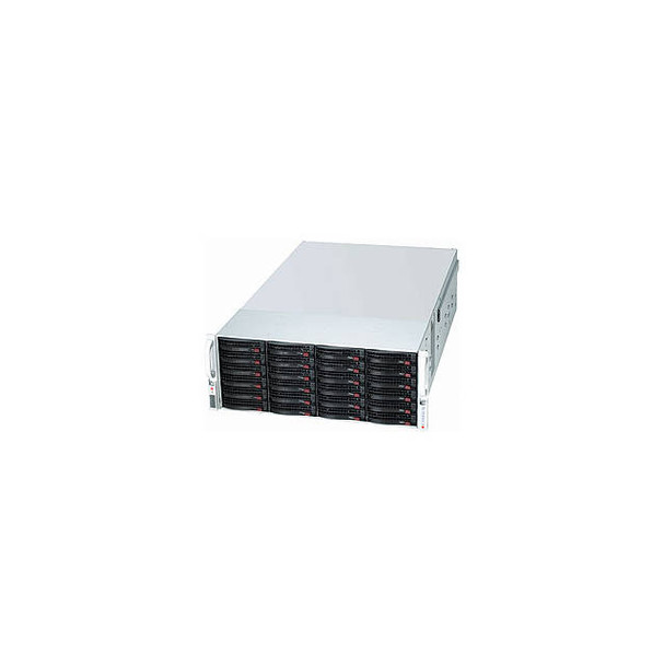 Supermicro SuperChassis CSE-847E1C-R1K28JBOD 1280W 4U 44x 3.5" SAS/SATA Rackmount JBOD Storage Enclosure (Black)