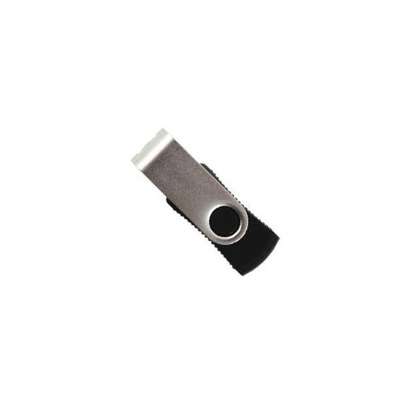 Super Talent RM Swivel 16GB USB 2.0 Flash Drive (Black)