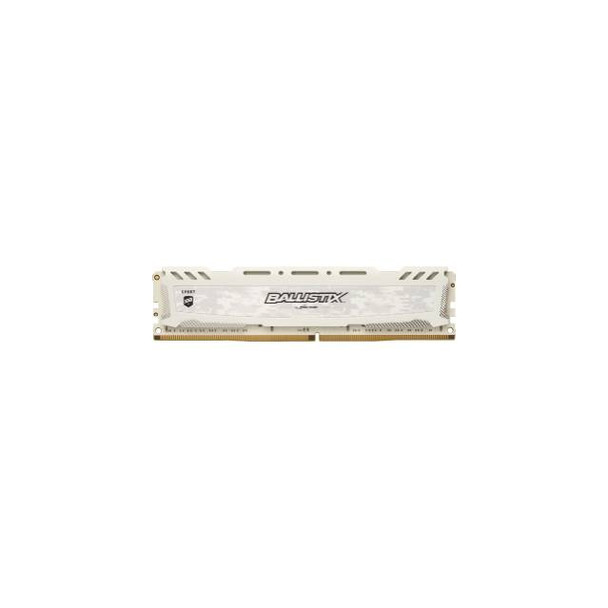 Crucial Ballistix Sport LT White DDR4-2400 8GB/1Gx64 CL16 Memory