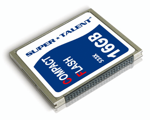 Super Talent 533X 16GB High Speed Compact Flash Memory Card