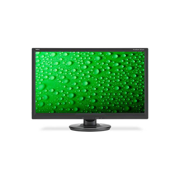 NEC AccuSync AS242W-BK 24 inch Widescreen 1,000:1 5ms Composite/VGA/DVI LED LCD Monitor (Black)