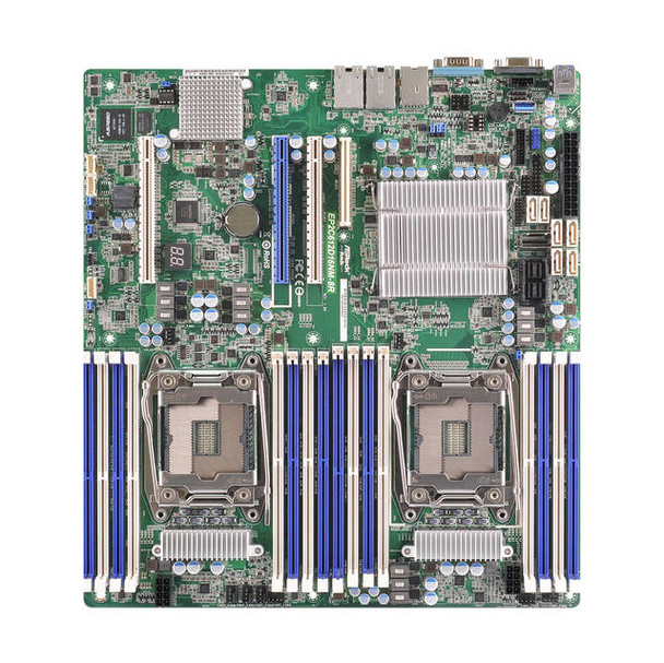 ASRock Rack EP2C612D16NM-8R Dual LGA2011-v3/ Intel C612/ DDR4/ SATA3&SAS3&USB 3.0/ V&2GbE/ SSI EEB Server Motherboard