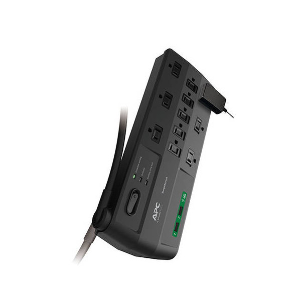 APC P11U2 Performance SurgeArrest 11-Outlet/ 120V/ 8 ft/ 2880 Joules Surge Protector w/ 2x USB Charging Ports