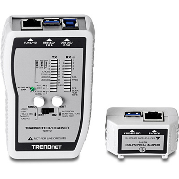 Trendnet TC-NT3 Silver network cable tester