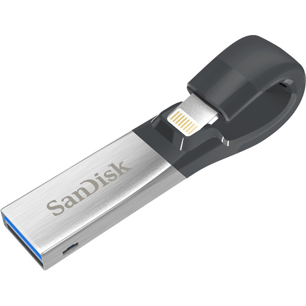 Sandisk iXPAND 64GB USB 3.0 (3.1 Gen 1) Capacity Black, Silver USB flash drive