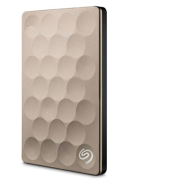Seagate Backup Plus Ultra Slim 1000GB Gold external hard drive