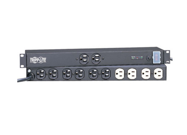 Tripp Lite IBAR12 12AC outlet(s) 120V 4.6m Black surge protector