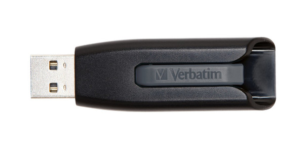 Verbatim V3 256GB USB 3.0 (3.1 Gen 1) Capacity Black USB flash drive Verbatim V3 256GB USB 3.0 (3.1 Gen 1) Capacity Black USB flash drive