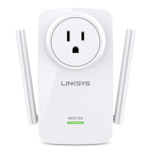 Linksys RE6700 Ethernet LAN Wi-Fi White 1pcs PowerLine network adapter Linksys RE6700 Ethernet LAN Wi-Fi White 1pcs PowerLine network adapter