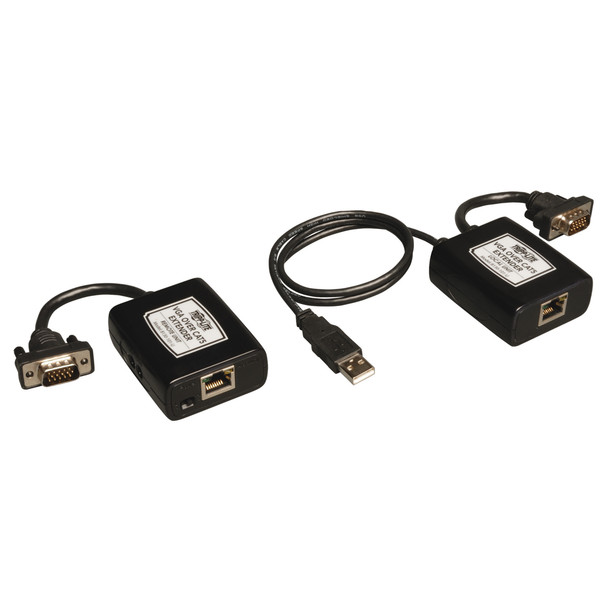 Tripp Lite B130-101-U AV transmitter Black AV extender