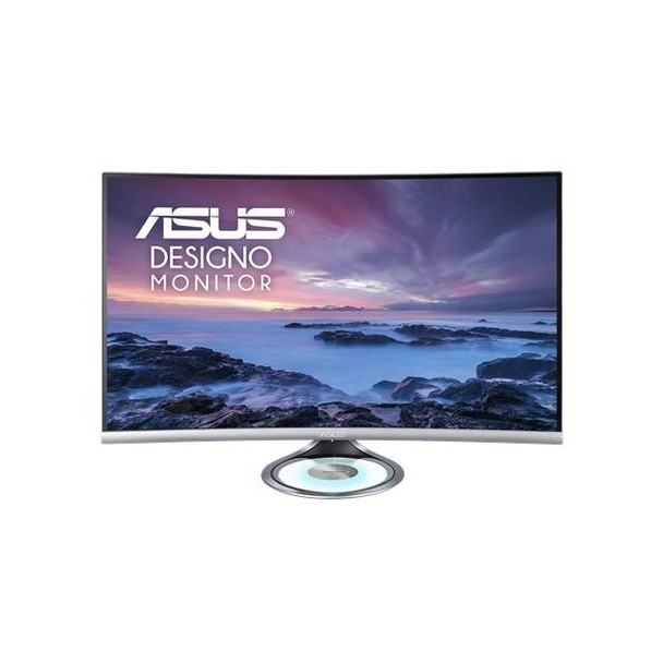 Asus MX32VQ 31.5 inch Widescreen 100,000,000:1 4ms HDMI/DisplayPort LCD Monitor, w/ Speakers (Space Gray, Black)