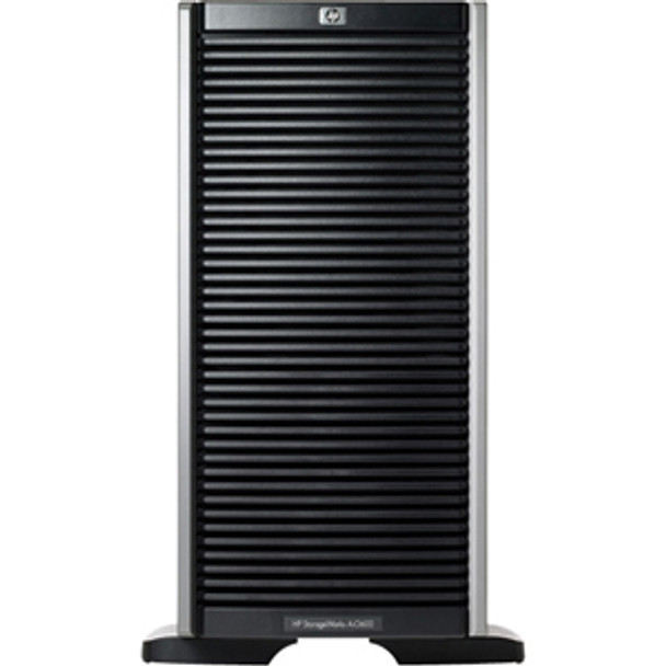 Part No: AG725A - HP StorageWorks AiO600 Network Storage Server 1 x Intel Xeon 2.67 GHz 6 x Total Bays 1.80 TB HDD (6 x 300 GB) 1 GB RAM RAID Supported