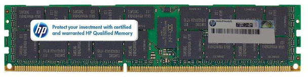 Part No: 593913-S21 - HP 8GB (1x8GB) 1333Mhz PC3-10600 Cl9 Dual Rank ECC Registered DDR3 SDRAM Dimm Memory for Proliant Server G6/g7 Series