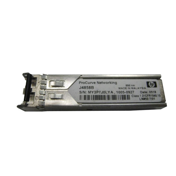 Part No: 1005-0927 - HP ProCurve Gigabit-SX-LC 1000BaseSX Mini-GBIC 850nm SFP Transceiver Module