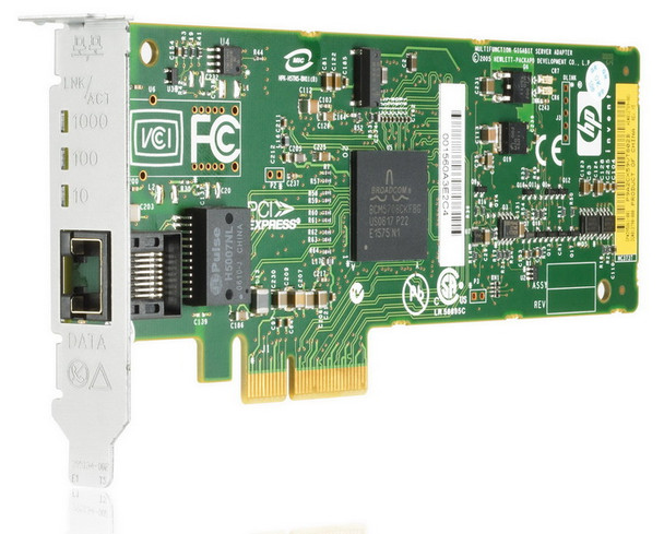 Part No: 012789-001 - HP NC373T PCI-Express Single Port 1000Base-X Multifunction Gigabit Ethernet Network Interface Card (NIC) Part No: 012789-001 - HP NC373T PCI-Express Single Port 1000Base-X Multifunction Gigabit Ethernet Network Interface Card (NIC)