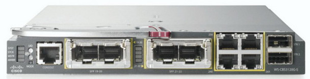 Part No: 451357-001 - HP Blc Cisco 1/10gbe 3120x Switch Only