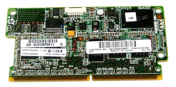 Part No: 610674-001 - HP 1GB Flash-Backed Write Cache (FBWC) 244-Pin DDR3 Mini-DIMM Memory Module for HP Smart Array P-Series Controller Card