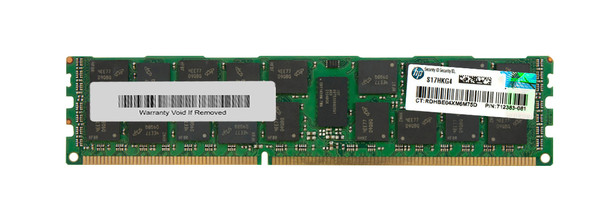 Part No: 712383-081 - HP 16GB PC3-14900 DDR3-1866MHz ECC Registered CL13 240-Pin DIMM Dual Rank Memory Module Part No: 712383-081 - HP 16GB PC3-14900 DDR3-1866MHz ECC Registered CL13 240-Pin DIMM Dual Rank Memory Module
