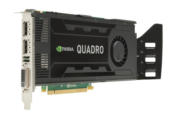 Part No: 713381-001 - HP Nvidia Quadro K4000 3GB GDDR5 PCI-Express 1-DVI 2-DisplayPort Video Graphics Card Part No: 713381-001 - HP Nvidia Quadro K4000 3GB GDDR5 PCI-Express 1-DVI 2-DisplayPort Video Graphics Card