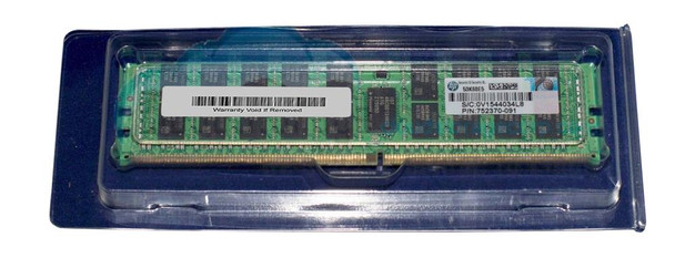 752370-091 - HP 32GB PC4-17000 DDR4-2133MHz ECC Registered CL15 288-Pin DIMM Dual Rank Memory Module