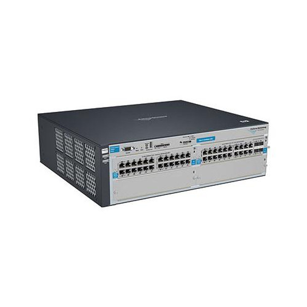 Part No: J9064A - HP ProCurve E4204vl-48GS 48-Ports Layer-3 Stackable Managed Gigabit Ethernet Switch with 4 x SFP (mini-GBIC)