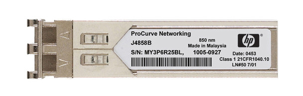 Part No: J4858B - HP Procurve Networking Gigabit-Sx-Lc Mini-Gbic