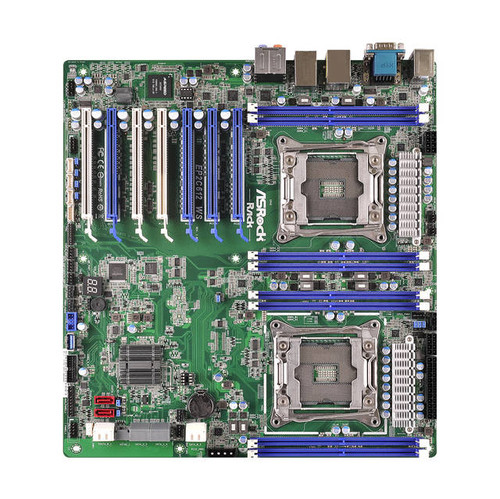 ASRock Rack EP2C612 WS Dual LGA2011-v3/ Intel C612/ DDR4/ Quad CrossFireX &  4-Way SLI/ SATA3&USB3.0/ A&V&2GbE/ SSI EEB Server Motherboard