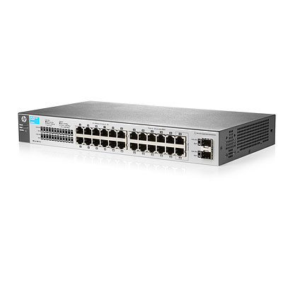 J9801A | HP 1810-24 v2 Switch 24 Ports Managed Desktop Rack-mountable