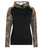 ATC Realtree Tech Fleece Two Tone Hooded Ladies’ Sweatshirt | Saveonshirts.ca