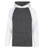 ATC Youth Dynamic Heather Fleece Two Tone Hooded Sweatshirt | Saveonshirts.ca