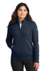 Nike NKDX6720 Club Fleece Ladies 1/2 Zip | Midnight Navy