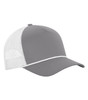 ATC C1343 Everyday 5-Panel Rope Trucker | Concrete/ White