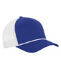 ATC C1343 Everyday 5-Panel Rope Trucker | Royal/ White