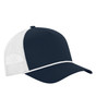 ATC C1343 Everyday 5-Panel Rope Trucker | Navy/ White