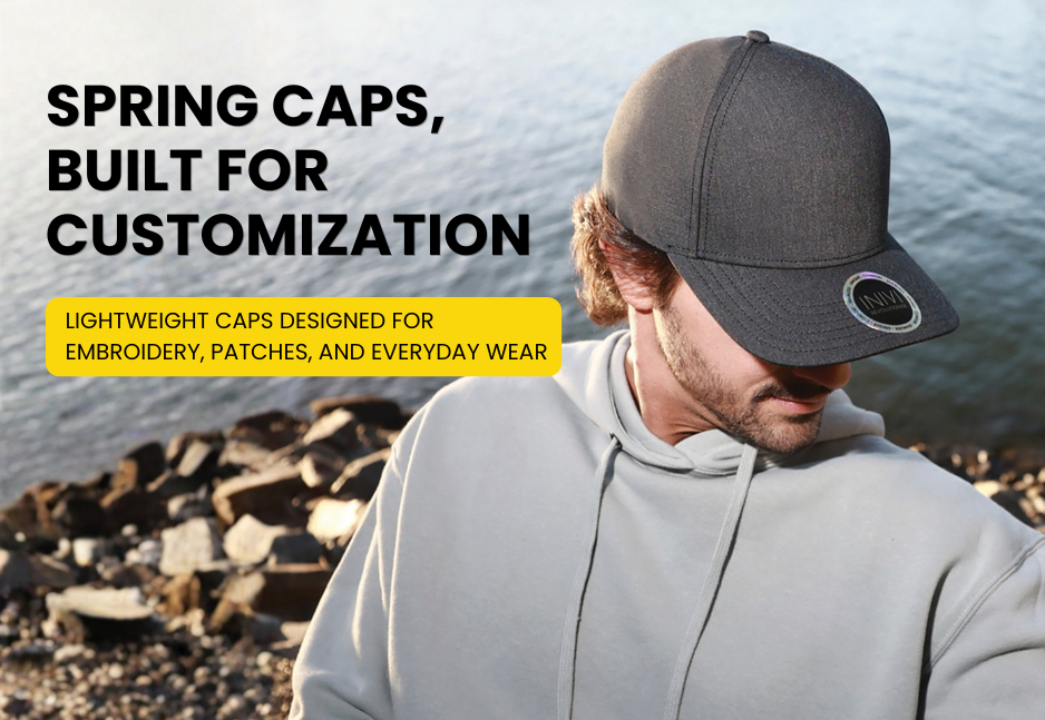 The Perfect Canvas: Why Our Spring Caps are a DIY Favourite