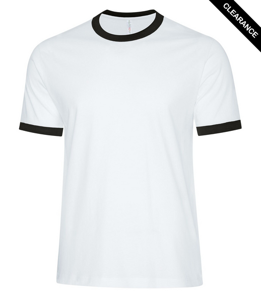 Clearance - ATC Eurospun Ringer Tee | Saveonshirts.ca