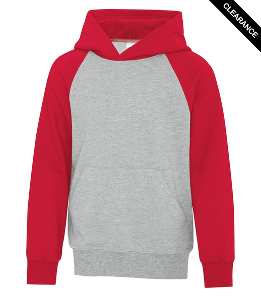 Clearance - ATC Everyday Fleece Two Tone Hooded Youth Styles Sweatshirt | Saveonshirts.ca