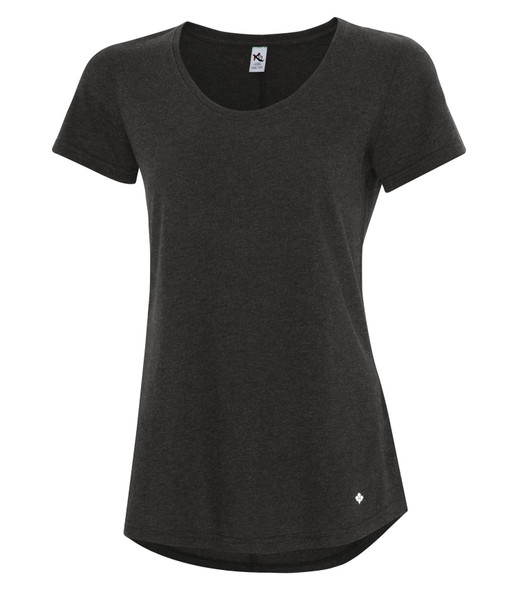 Koitriblend Scoop Neck Relaxed Ladies' Styles Tee | Saveonshirts.ca